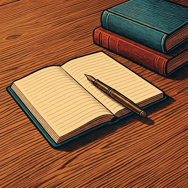 A beautifully bound Spanish dictionary lying open on a desk, illuminated by warm lamplight.